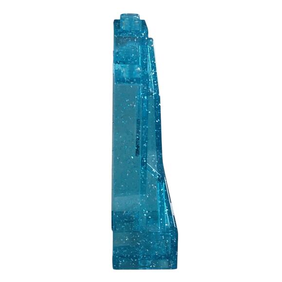 LEGO Rock Panel Glitter Trans Light Blue 47847 Disney Frozen Replacement Parts - Picture 3 of 3